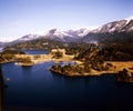 argentina bariloche llao llao lake panoramic view of the luxurious llao llao hotel in summer