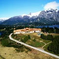 Argentina bariloche traditional luxury hotel llao llao Royalty Free Stock Photo