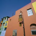 Argentina Buenos Aires tourist city of La Boca.caminito, with colorful houses Royalty Free Stock Photo