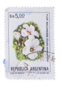 ARGENTINA - CIRCA 1983: a stamp printed in the shows S