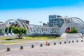 Argentina Cordoba arches on the double bridge in Bicentenary district