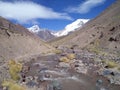 Argentina - Famous peaks of the Andes - Mercedario Royalty Free Stock Photo