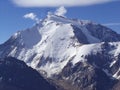 Argentina - Famous peaks of the Andes - Mercedario Royalty Free Stock Photo