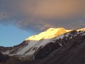 Argentina - Famous peaks of the Andes - Mercedario Royalty Free Stock Photo