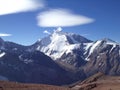 Argentina - Famous peaks of the Andes - Mercedario Royalty Free Stock Photo