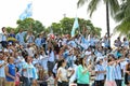 Argentina fans on Miami Beach