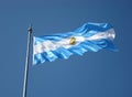 Argentina Flag Royalty Free Stock Photo