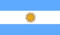 Argentina flag vector.Illustration of Argentina flag Royalty Free Stock Photo