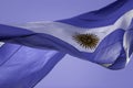 Argentina Flag2 Royalty Free Stock Photo