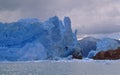 Argentina: The Glacier Perito Moreno at Lago Argentino in Patagonia Royalty Free Stock Photo