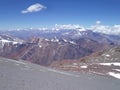 Argentina - Famous peaks - Hiking in Cantral Andes - Peaks around us Royalty Free Stock Photo