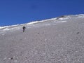 Argentina - Famous peaks - Hiking in Cantral Andes - Peaks around us - To the La Ramada summit Royalty Free Stock Photo