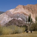 Argentina Jujuy Humahuaca Purmamarca. Cerro Siete Colores.