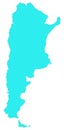 Argentina map - Argentine Republic, country in South America