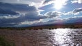 Argentina - Rio de las Patos - river near the city of Barreal