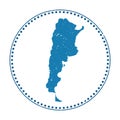 Argentina sticker. Royalty Free Stock Photo