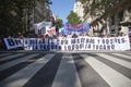 Argentina, women marching during the International women day 2022