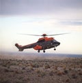 Argentine army infantry helicopter flying, historic battle of the Malvinas in 1982s