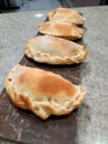 Argentine empanadas caseiras saborosas Royalty Free Stock Photo
