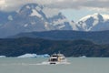 Argentine excursion ship Royalty Free Stock Photo