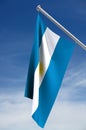 Argentine Flag Royalty Free Stock Photo