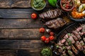 Argentine Parrilla with Grilled Meats and Chimichurri Sauce