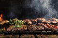 Argentine Parrilla with Grilled Meats and Chimichurri Sauce