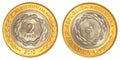 2 argentine peso coin