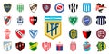 Argentine Primera Division Liga Profesional 2022-23. Boca Juniors, River Plate, Newells Old Boys, Club de Gimnasia y Esgrima La