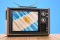 Argentinean Television concept, 3D
