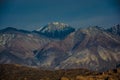 Argentinian Andes mountains during summer Royalty Free Stock Photo