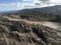 Argentinian Andes mountains during summer