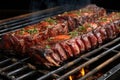 argentinian asado ribs on a grill