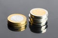 Argentinian Coins Royalty Free Stock Photo