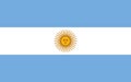 Argentinian flag, National flag of Argentina Royalty Free Stock Photo