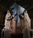 Argentinian Independence Hero General Don Jose San Martin Tomb located in the Metropolitan Cathedral of Buenos Aires Argentina Royalty Free Stock Photo