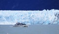 Argentinian Lake  Catamaran Tour Near Perito Moreno Glacier Royalty Free Stock Photo