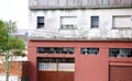 Argentinian old work buildings in poor side of Buenos Aires City Royalty Free Stock Photo