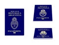 Argentinian Passport Royalty Free Stock Photo