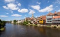Argenton sur Creuse on a summer day, France Royalty Free Stock Photo