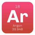 Argon chemical element