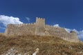 the fortress on Mount Larissa in Argos in the Peloponnese Royalty Free Stock Photo