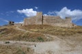 the fortress on Mount Larissa in Argos in the Peloponnese Royalty Free Stock Photo