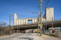 The Farine Five Roses silo one of Montreal`s most iconic landmarks