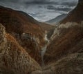 Argun Canyon in Chechnya mountains Royalty Free Stock Photo