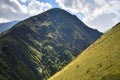 Argun gorge landscape. Chechnya. Russia Royalty Free Stock Photo