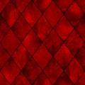 Argyle bloody grunge watercolor seamless pattern Royalty Free Stock Photo