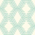 Argyle Leaflets Vector Repeating Pattern