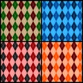 Argyle pattern Royalty Free Stock Photo