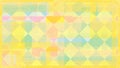 Argyle pattern fabric wallpaper in yellow and blue colors. Perfect for background or wallpaper Royalty Free Stock Photo